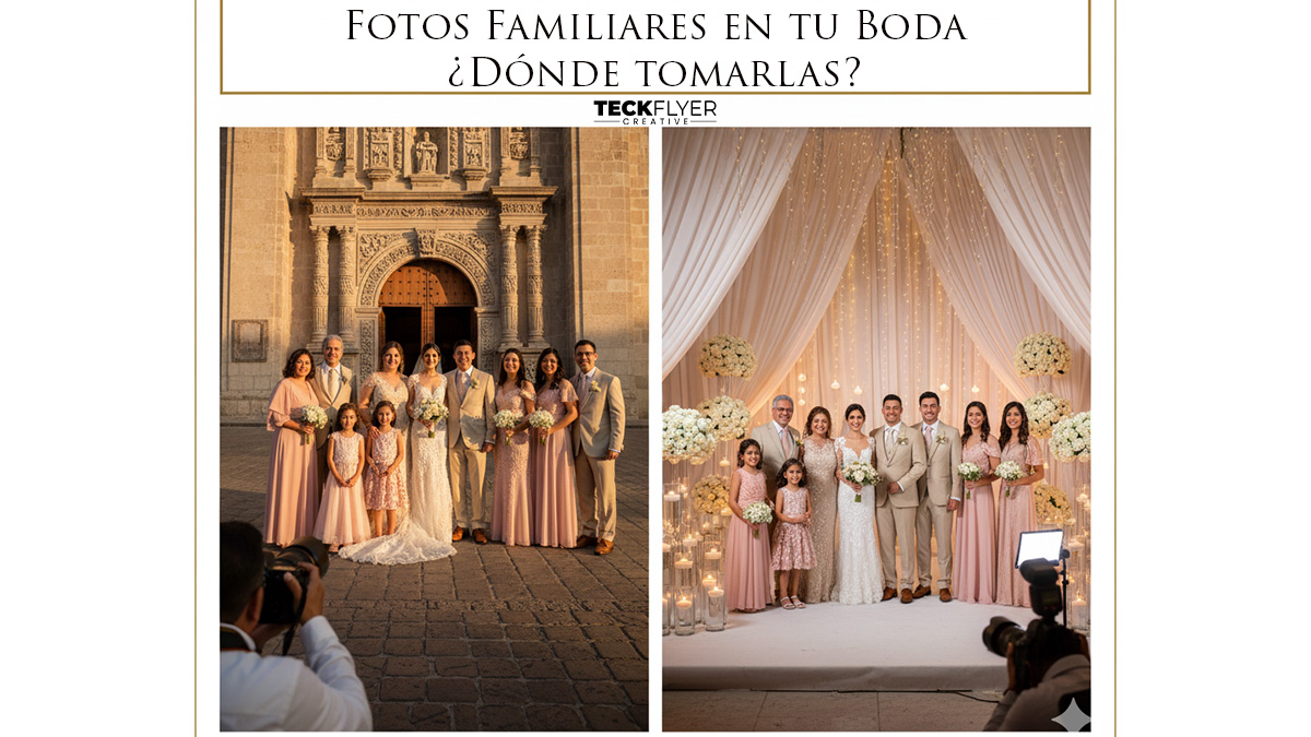 Lee más sobre el artículo Dónde tomar las Fotos Familiares en Bodas: ¿Misa o Salón? Guía Completa 2026