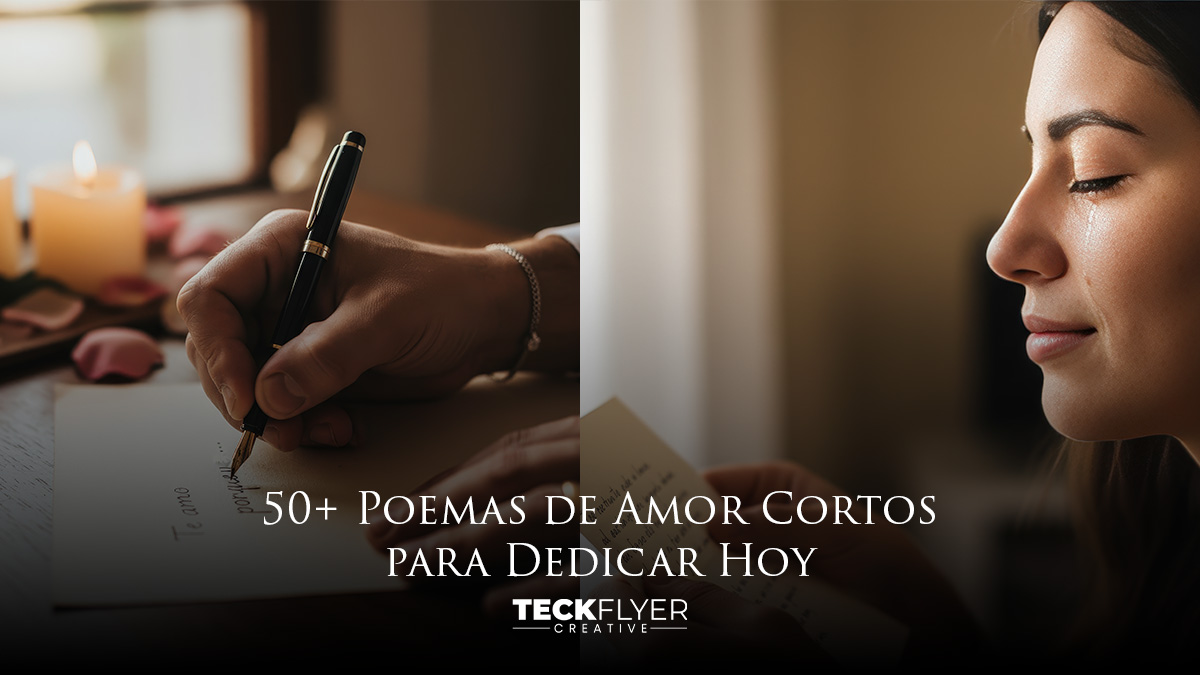 Lee más sobre el artículo Poemas de Amor Cortos: 50+ Versos Románticos para Enamorar y Dedicar a tu Pareja 💕