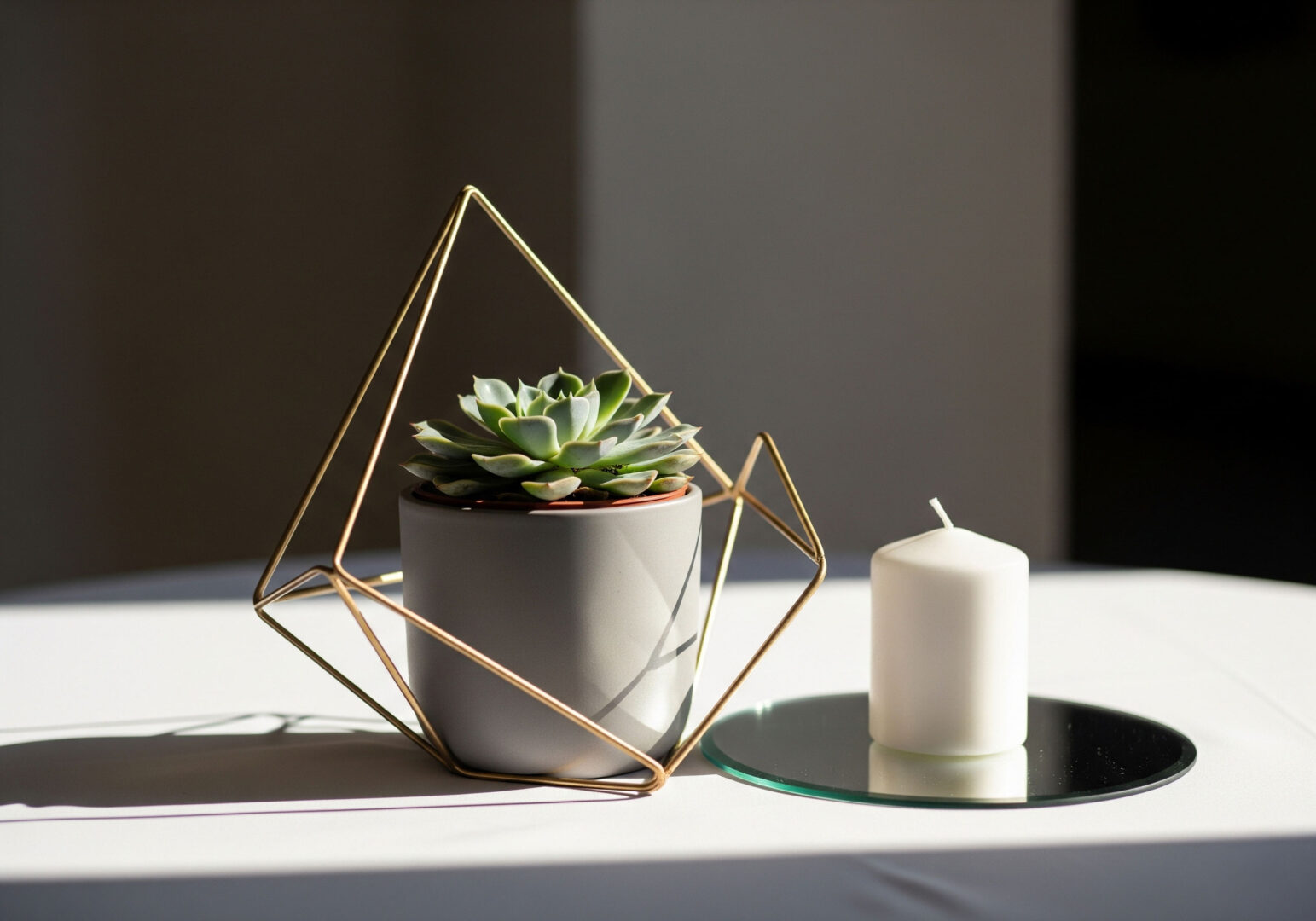 Minimalistas y modernos: suculentas (12 ideas)
